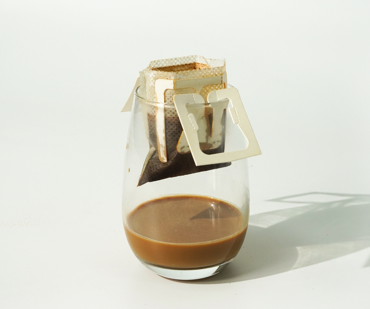Goce Gentlemen Coffee - How To Brew Authentic Drip Bag Milk Coffee For Men