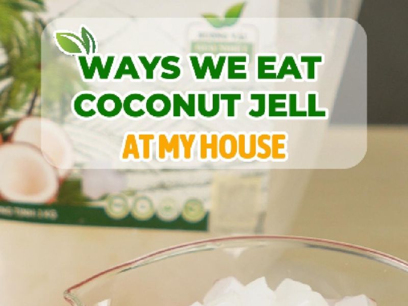 When Everyone In The Family Has A Different Way Of Eating Goce Coconut Jell!