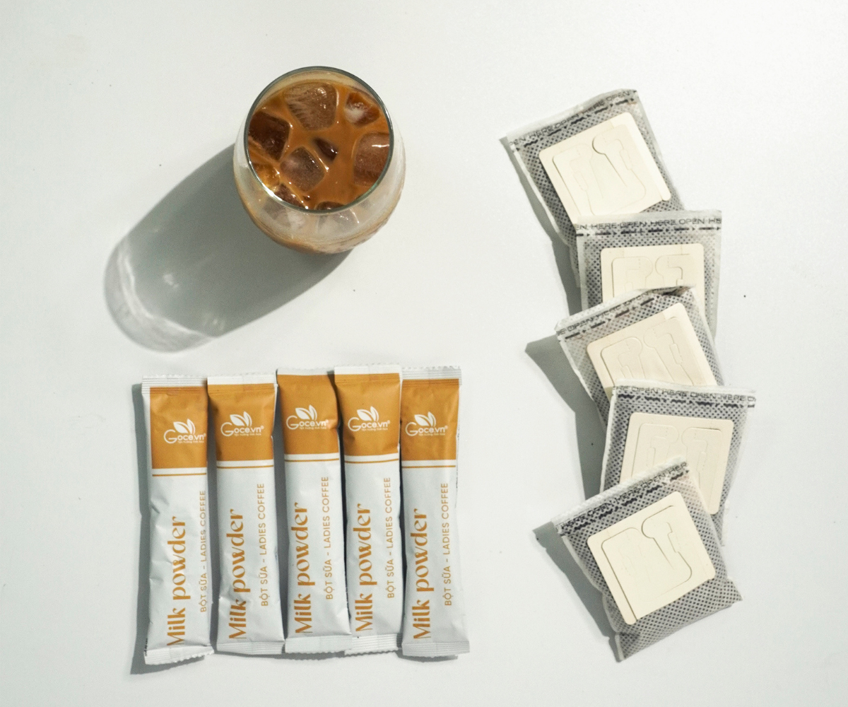 Goce Ladies Coffee - How To Brew Authentic Drip Bag Milk Coffee For Women