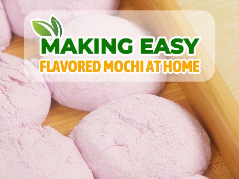 Craving Soft, Chewy, And Super Delicoius Mochi At Home!