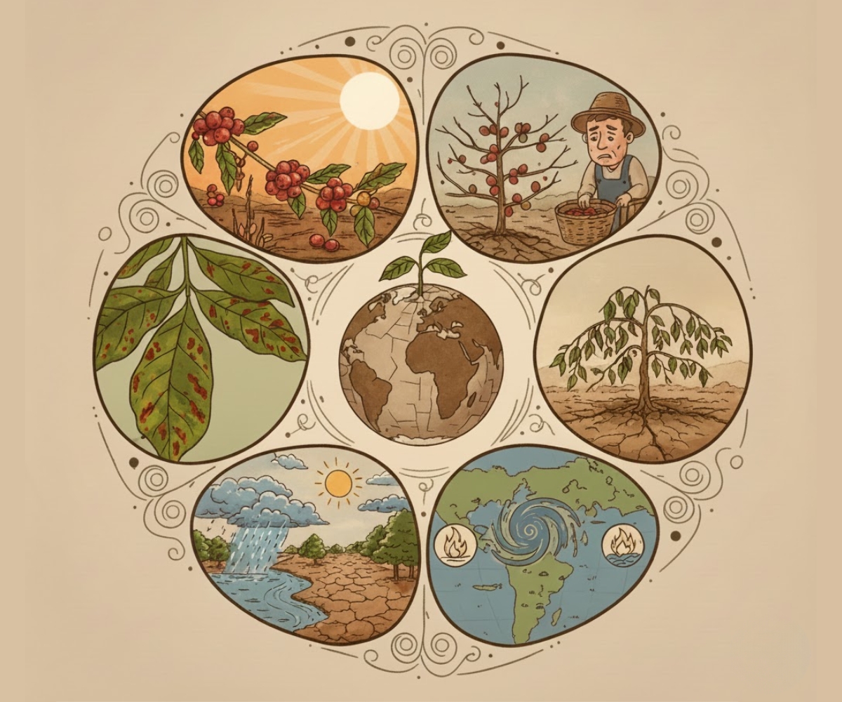 6 Điều Về Biến Đổi Khí Hậu Đe Dọa Ngành Cà Phê Toàn Cầu