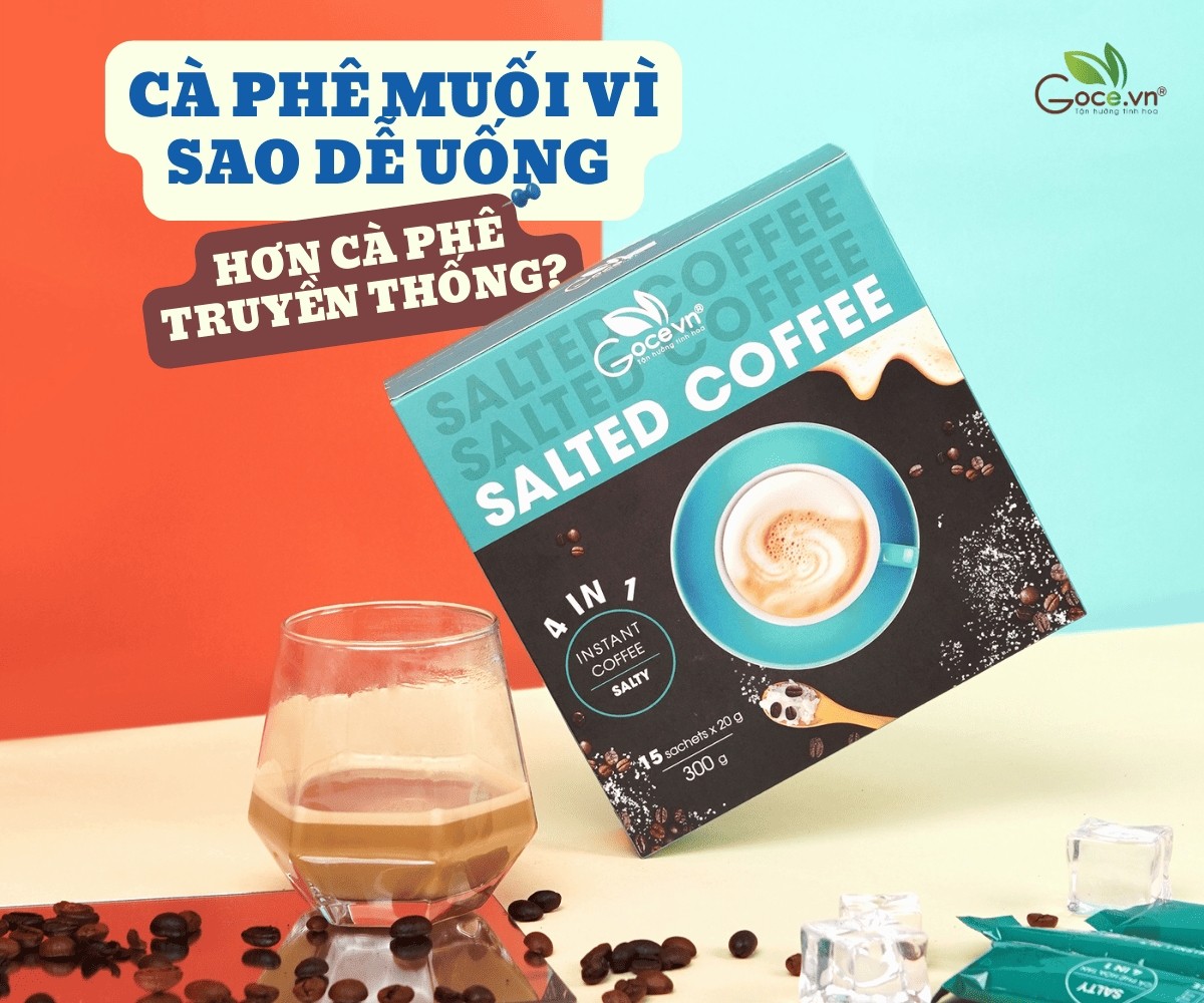 Cà phê muối vì sao dễ uống hơn cà phê truyền thống?