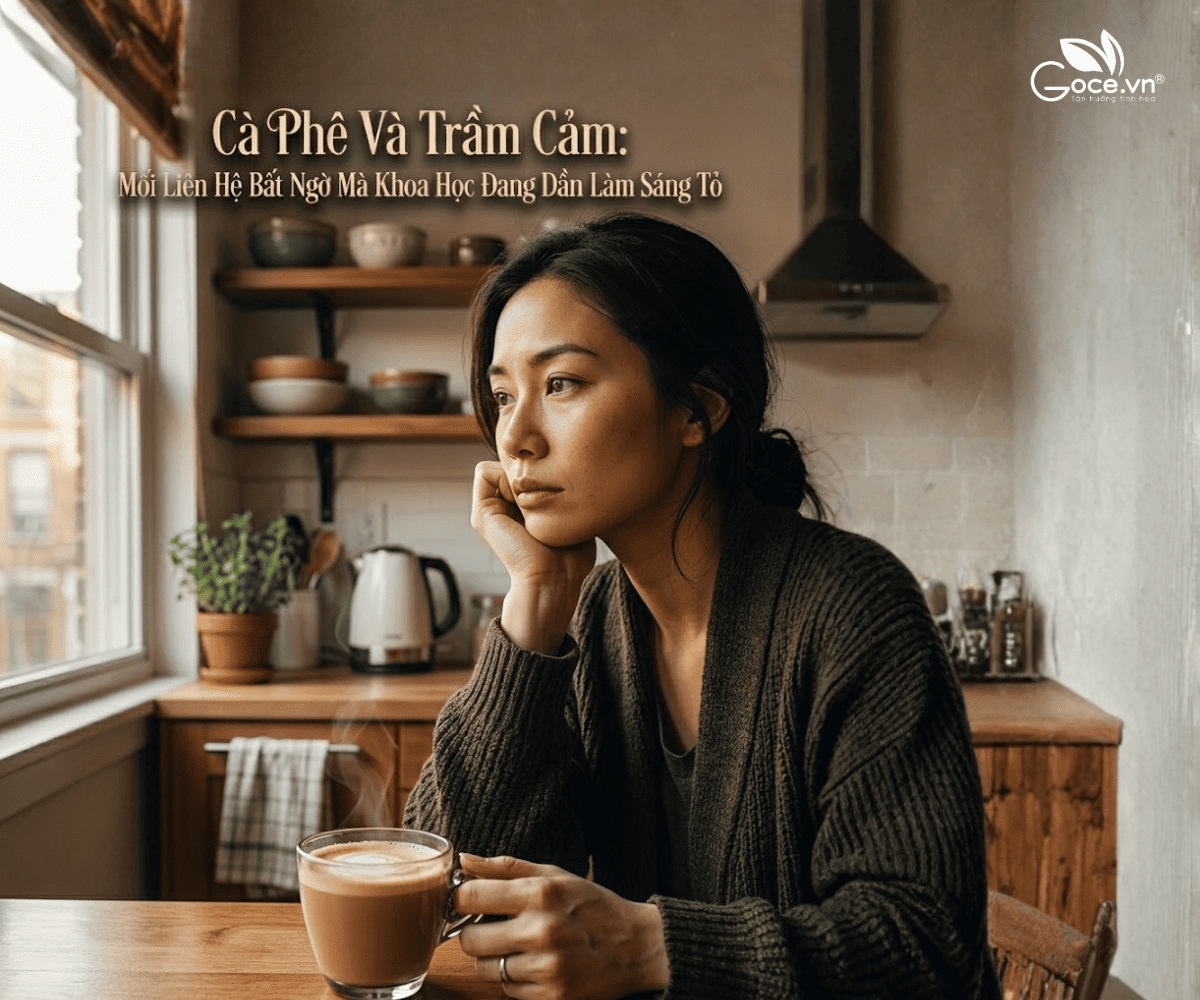 Cà Phê Và Trầm Cảm: Mối Liên Hệ Bất Ngờ Mà Khoa Học Đang Dần Làm Sáng Tỏ