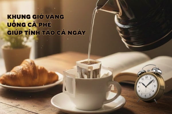Khung Giờ Vàng Uống Cà Phê Giúp Tỉnh Táo Cả Ngày