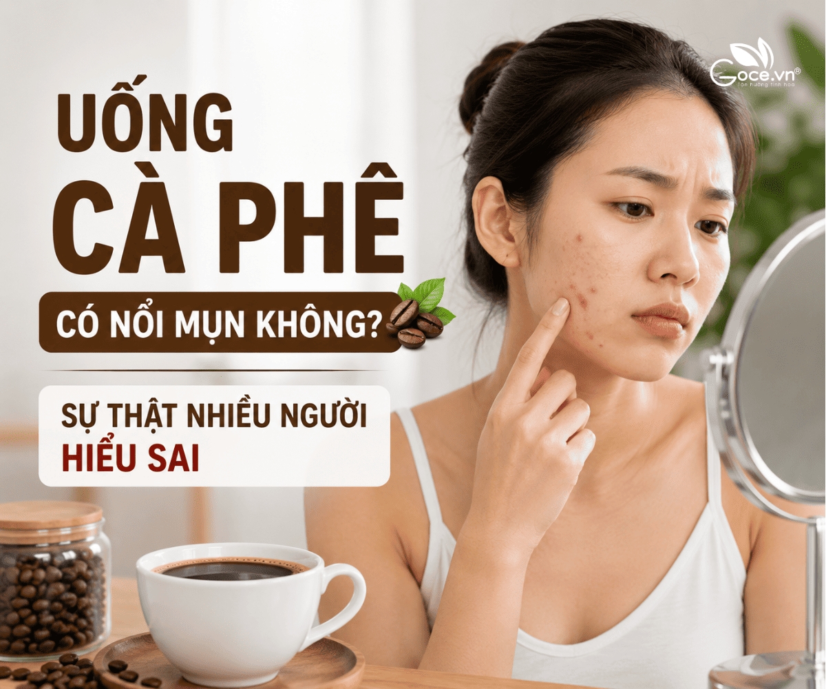 Uống Cà Phê Có Nổi Mụn Không? Sự Thật Nhiều Người Hiểu Sai
