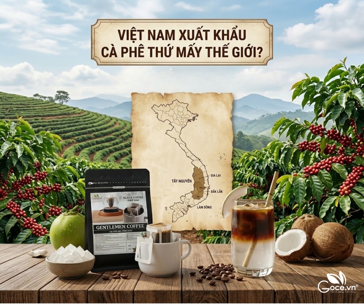 Việt Nam Xuất Khẩu Cà Phê Thứ Mấy Thế Giới?