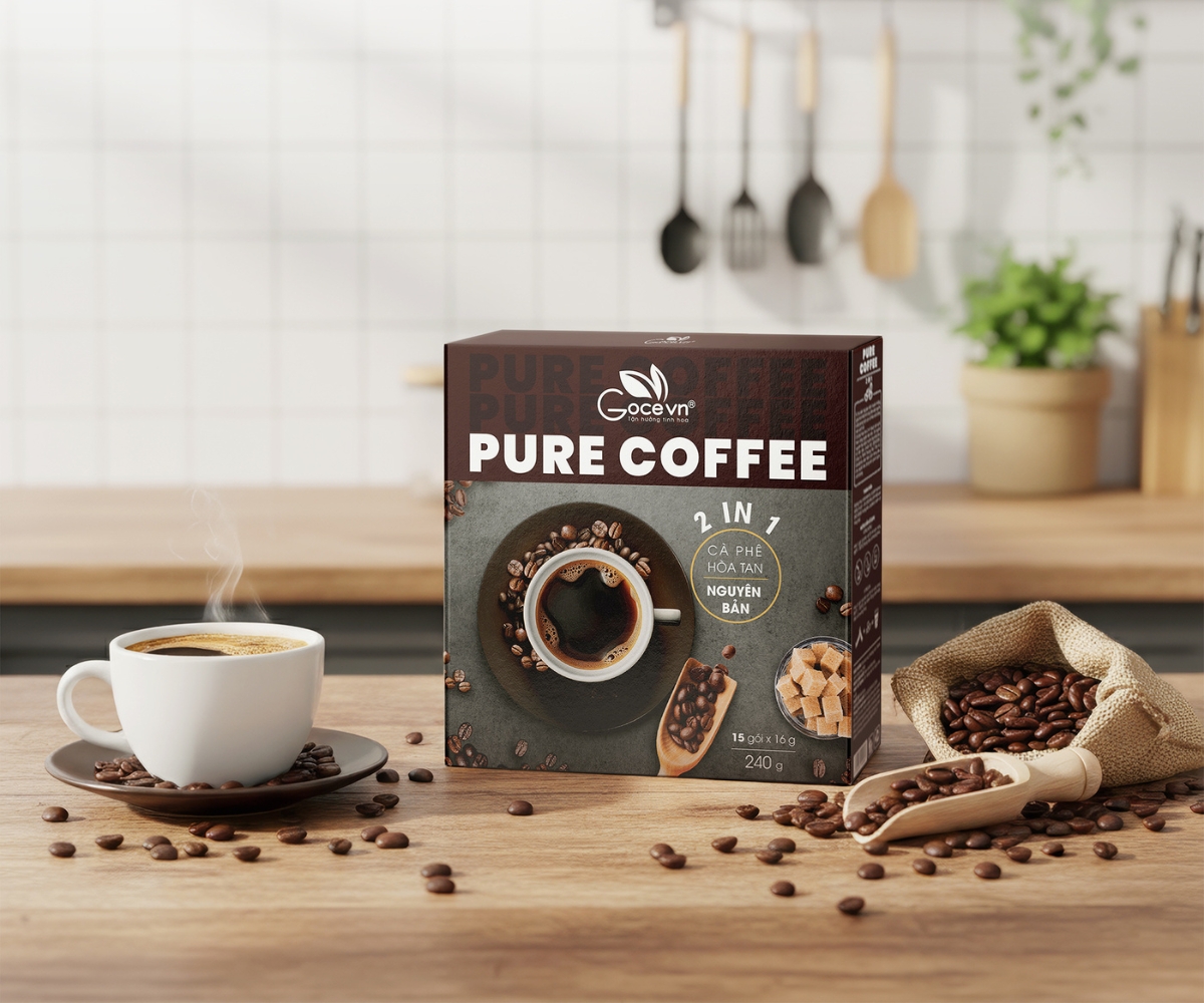 Instant coffee trend in the modern lifestyle of young people