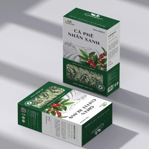 Green Coffee Beans Blend Arabica & Robusta